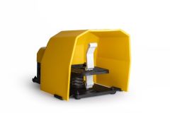 PPK Serisi Plastik Korumalı 1NO+1NC Tekli Sarı Plastik Pedal ppks11bx10 EMAS