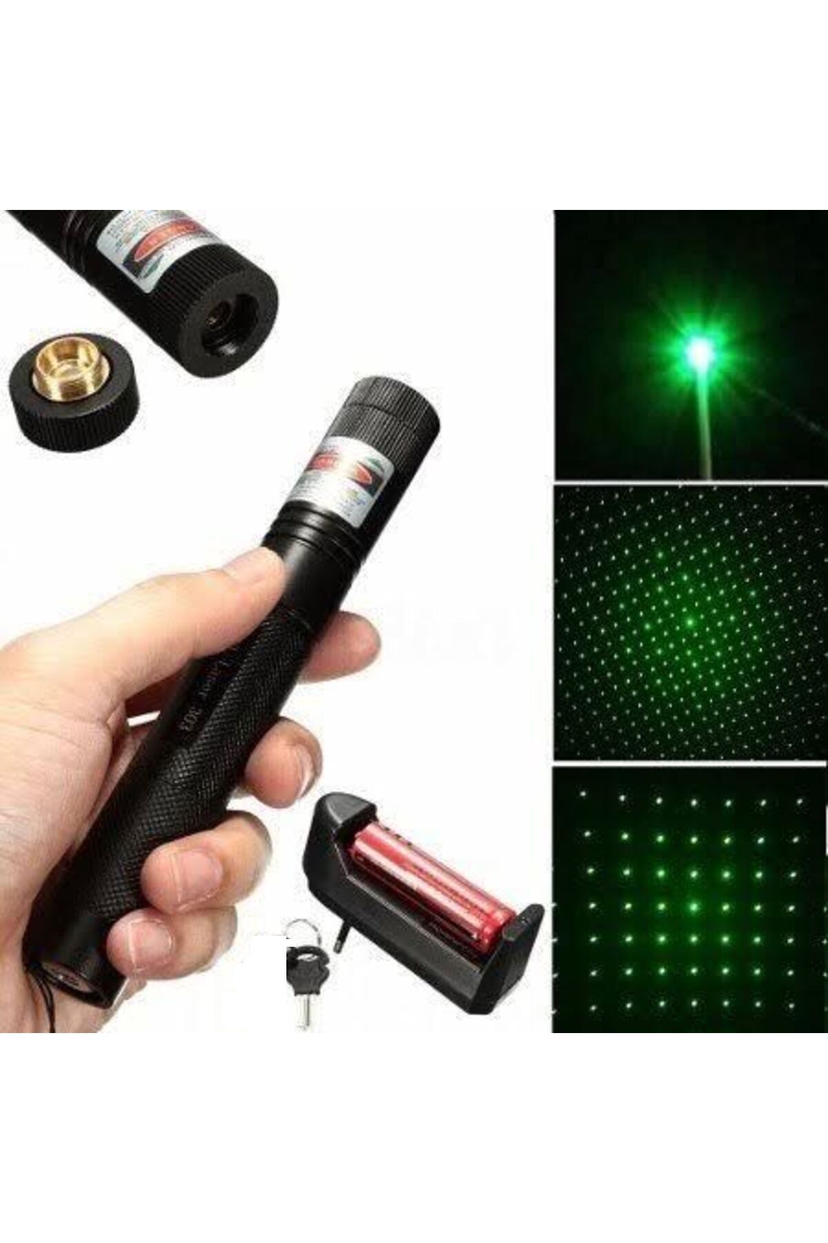 lazer pointer kalemi yeşil