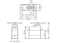 Tower Pro SG90 RC Mini 9gr Servo Motor B5